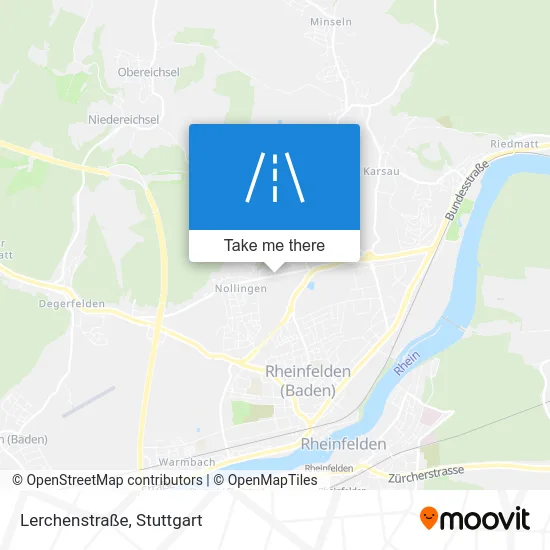 Карта Lerchenstraße