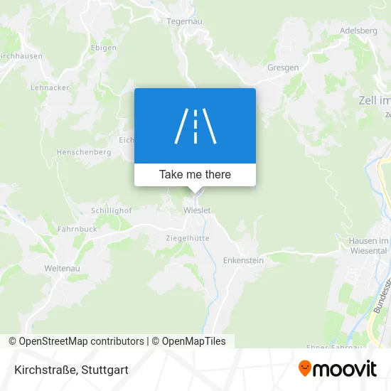 Карта Kirchstraße