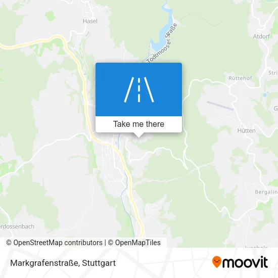 Карта Markgrafenstraße