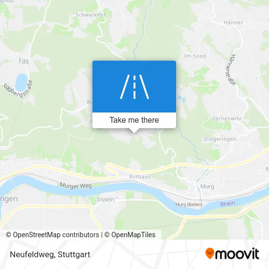 Карта Neufeldweg