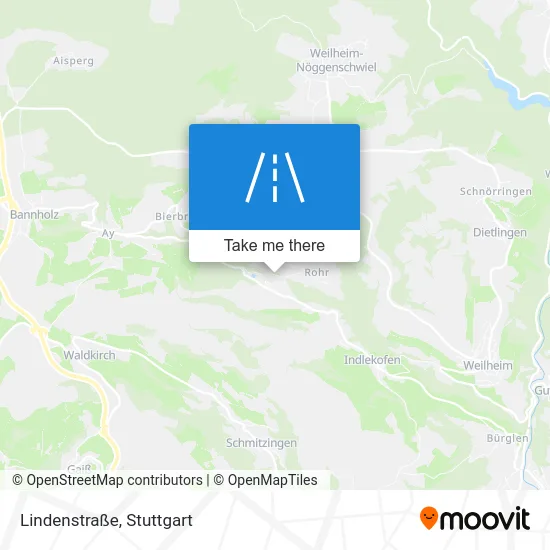 Карта Lindenstraße