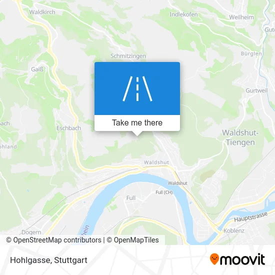 Карта Hohlgasse