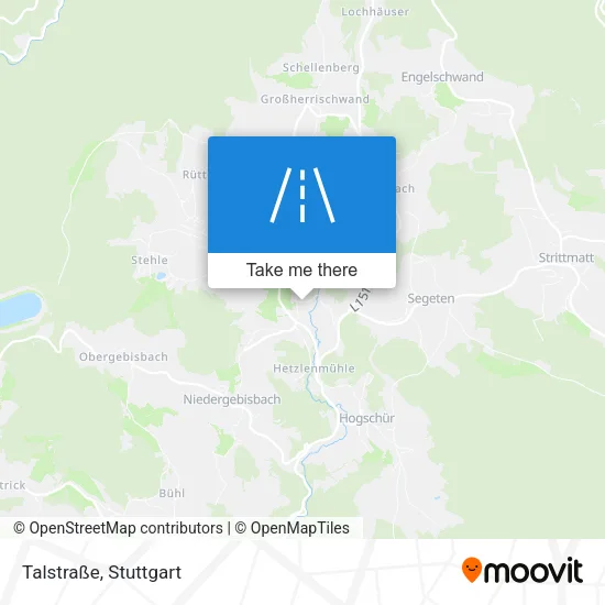 Карта Talstraße