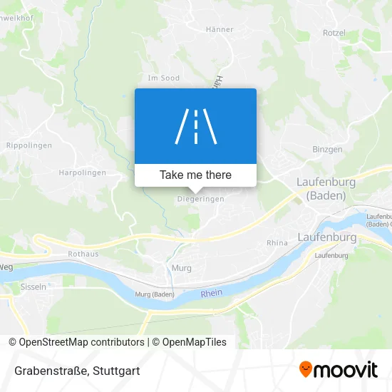 Карта Grabenstraße