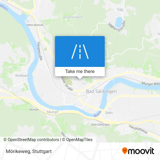 Карта Mörikeweg