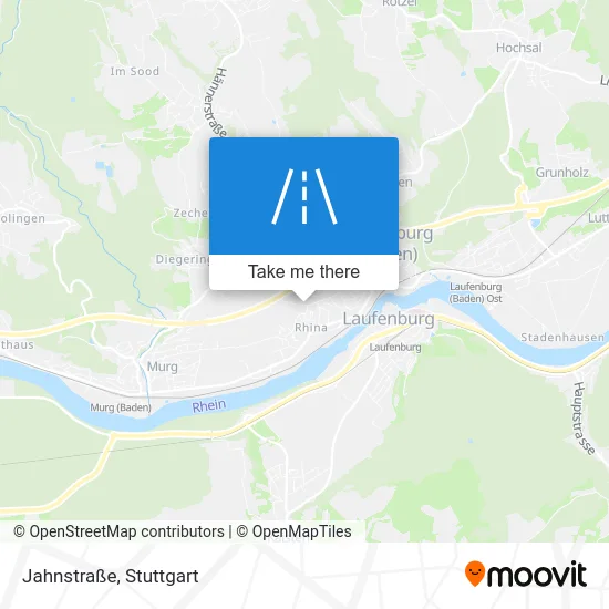 Карта Jahnstraße