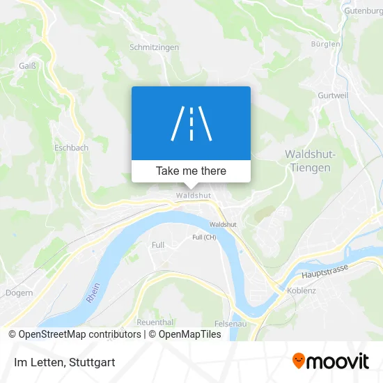 Карта Im Letten