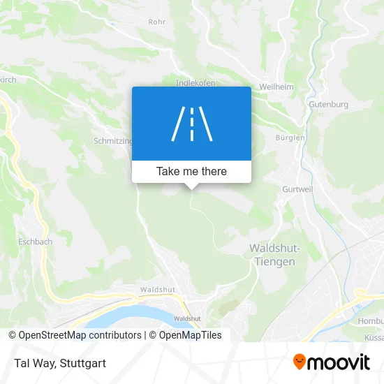 Talweg map