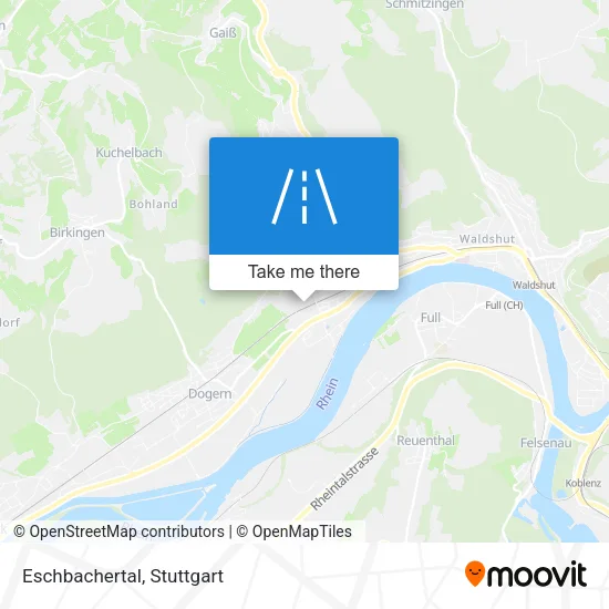 Карта Eschbachertal