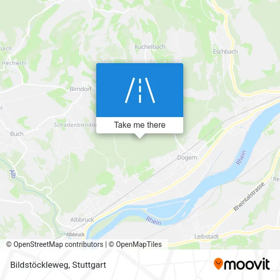 Карта Bildstöckleweg