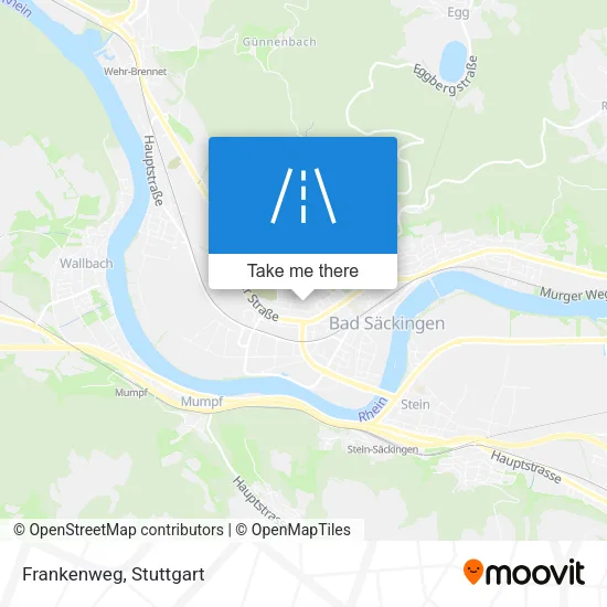 Карта Frankenweg