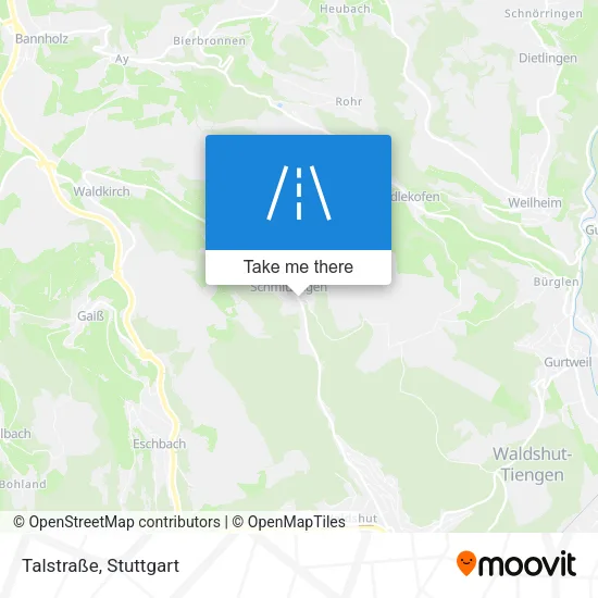 Карта Talstraße