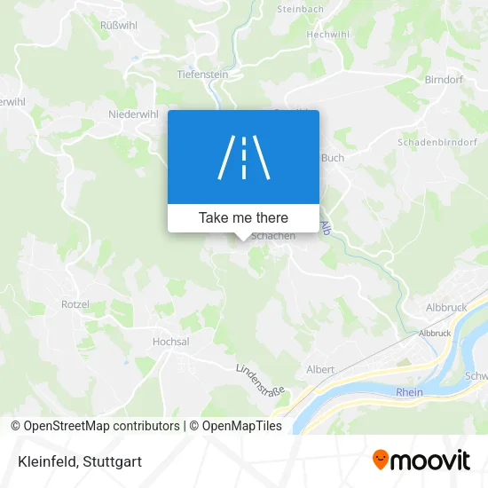 Карта Kleinfeld