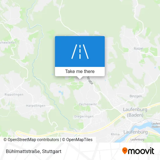 Карта Bühlmattstraße
