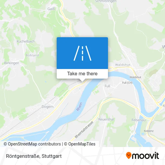 Карта Röntgenstraße