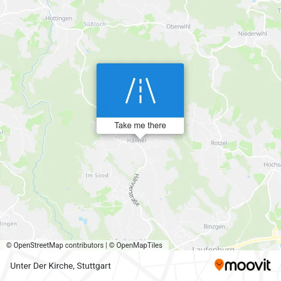 Карта Unter Der Kirche