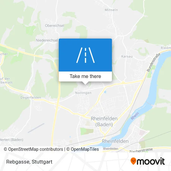 Карта Rebgasse