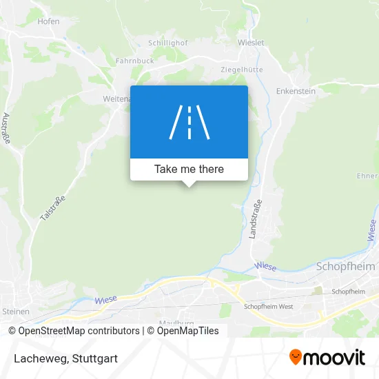 Lacheweg map