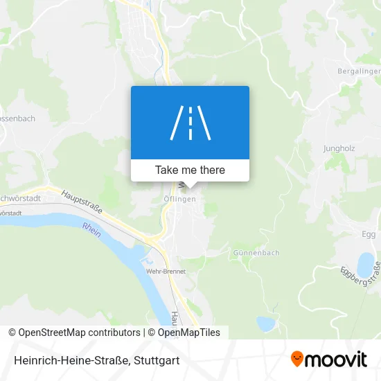 Карта Heinrich-Heine-Straße