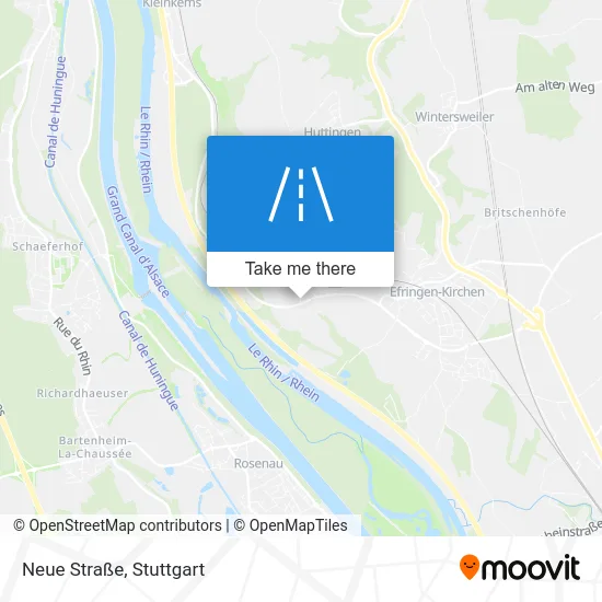 Карта Neue Straße