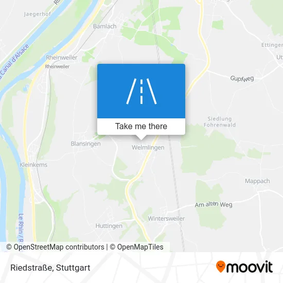 Riedstraße map