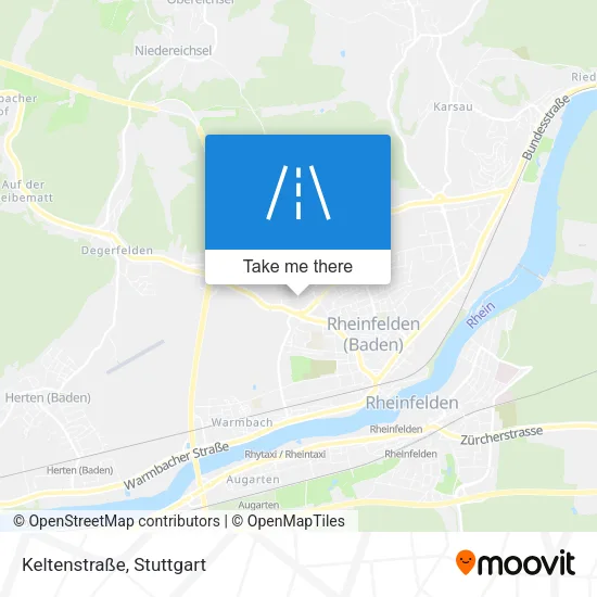 Карта Keltenstraße