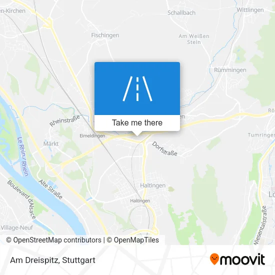 Карта Am Dreispitz