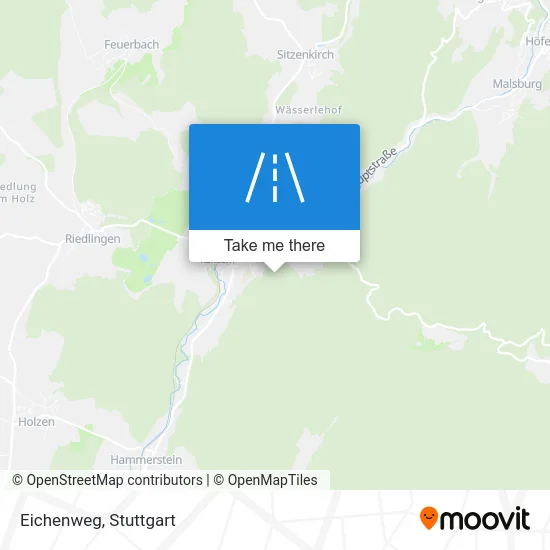 Карта Eichenweg