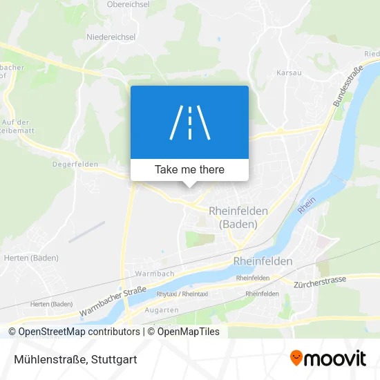 Карта Mühlenstraße