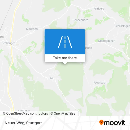 Карта Neuer Weg