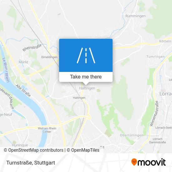 Карта Turnstraße