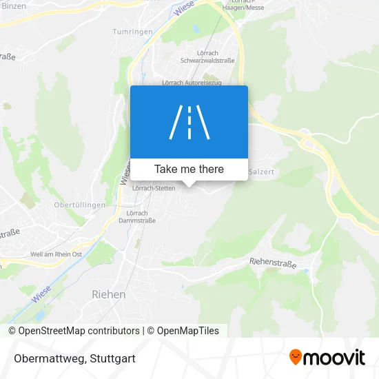 Карта Obermattweg