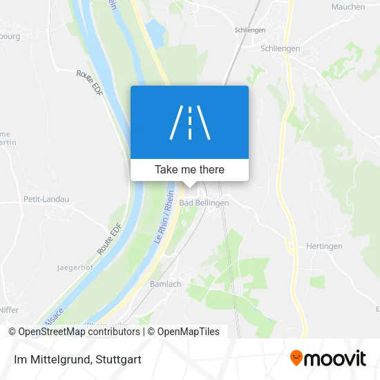 Карта Im Mittelgrund