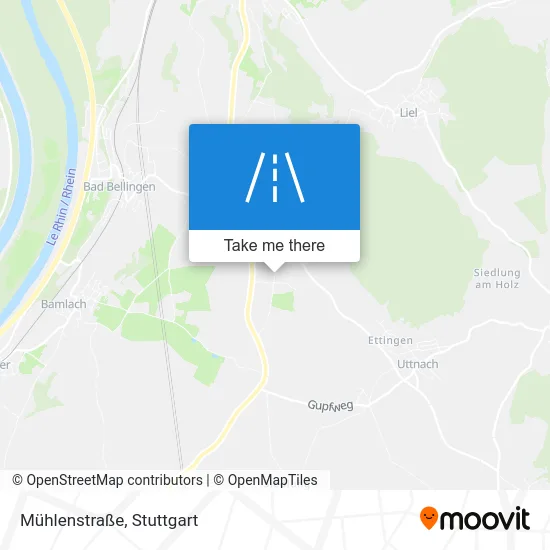 Карта Mühlenstraße