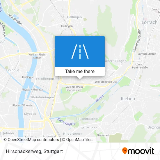 Карта Hirschackerweg