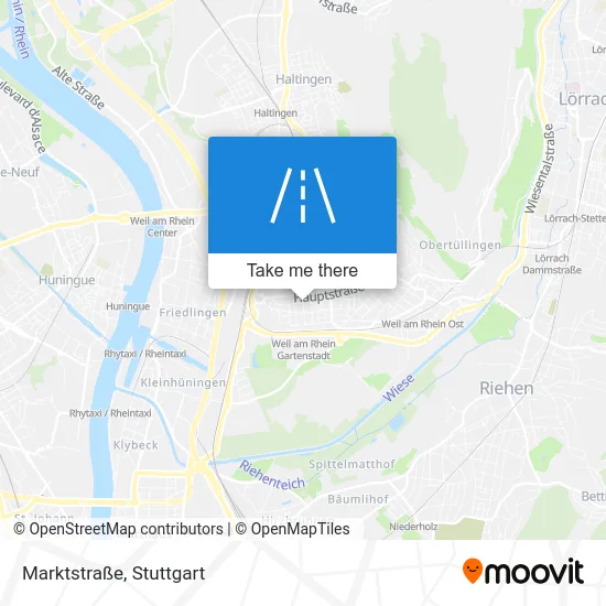 Карта Marktstraße