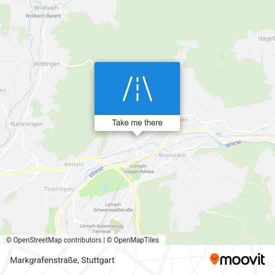 Карта Markgrafenstraße