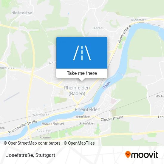 Карта Josefstraße