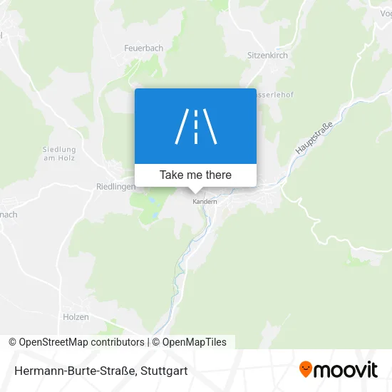Карта Hermann-Burte-Straße