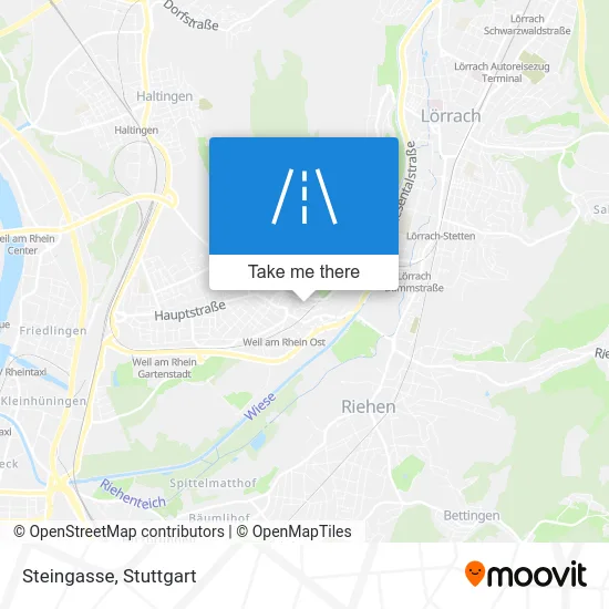 Карта Steingasse