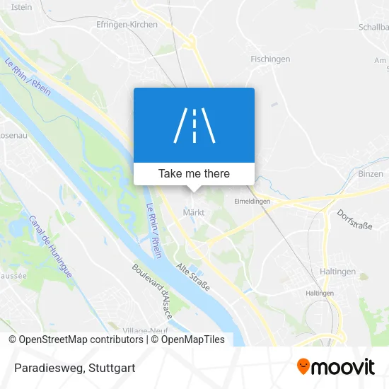 Карта Paradiesweg