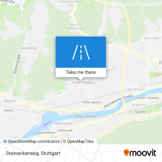 Карта Steinackerweg