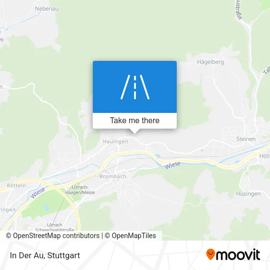 Карта In Der Au