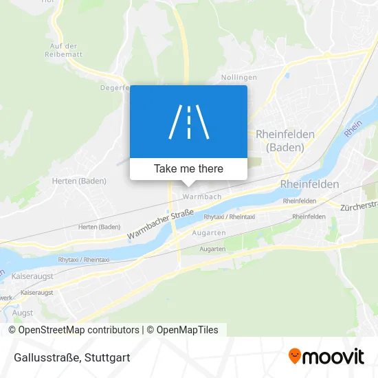 Карта Gallusstraße