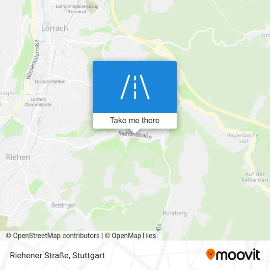 Riehener Straße map