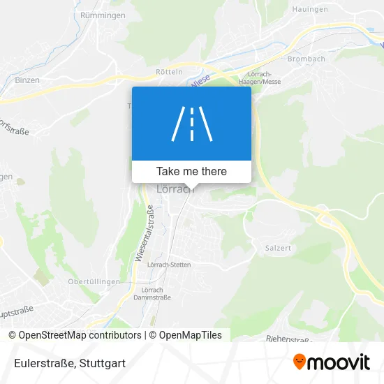 Карта Eulerstraße