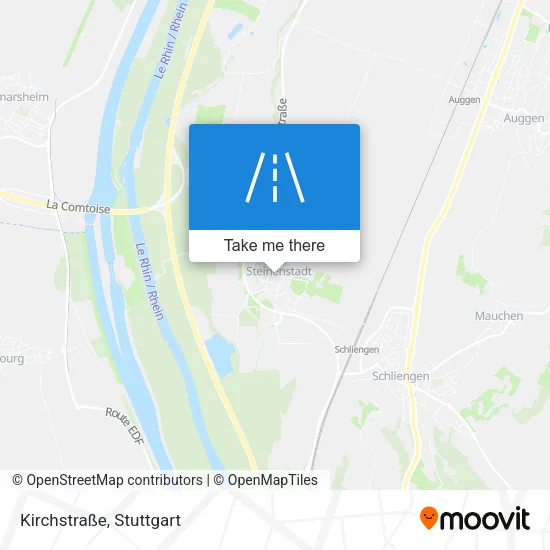 Карта Kirchstraße