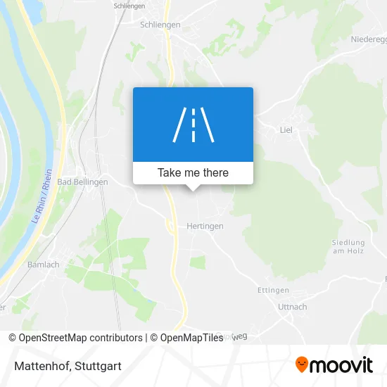 Карта Mattenhof