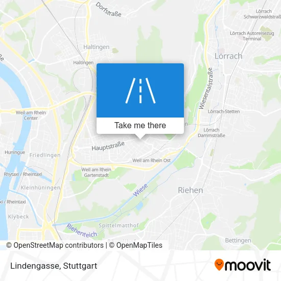 Карта Lindengasse