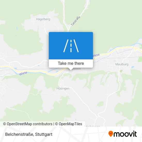 Карта Belchenstraße